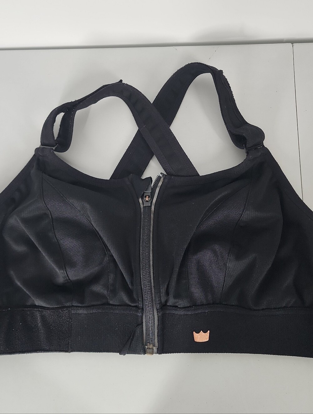 SHEFIT ULTIMATE Black Sports Bra High Support Workout Fitness